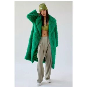 Urban Outfitters Maddie Faux Fur Coat